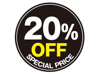 20OFF SPECIAL PRICE