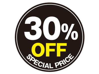 30OFF SPECIAL PRICE
