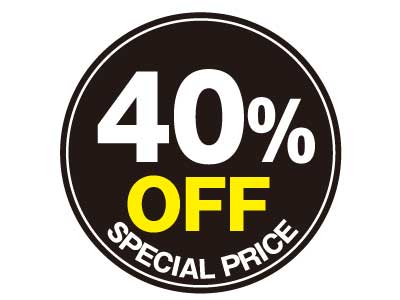 40OFF SPECIAL PRICE